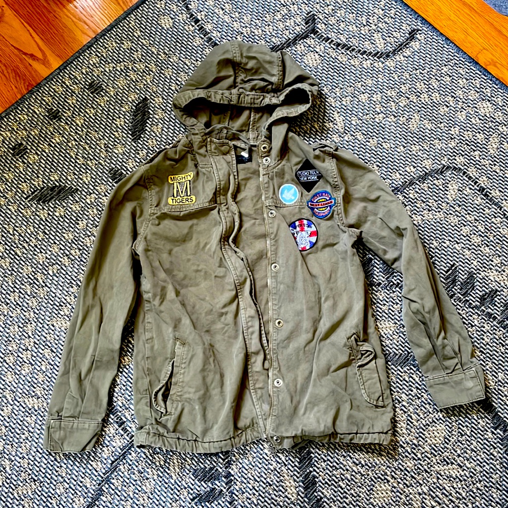 Topshop Patch Jacket
